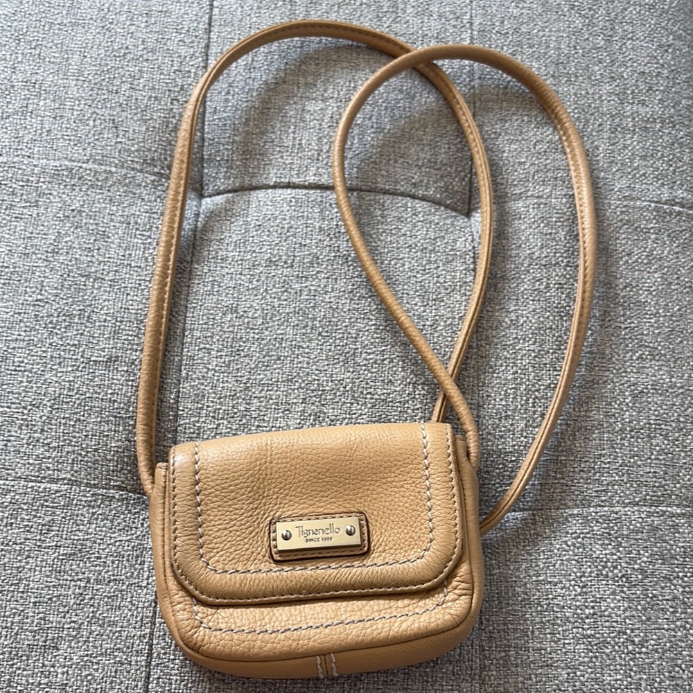 Tignanello mini crossbody bag Leather